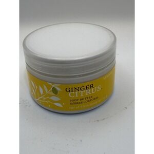 Arbonne GINGER CITRUS Body Butter 4.8 Oz‎ Made In USA Discontinued READ